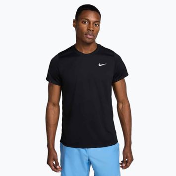 Чоловіча тенісна футболка Nike Court Dri-Fit Victory чорна/біла