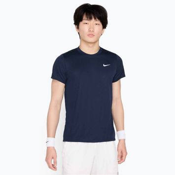 Футболка тенісна чоловіча Nike Court Dri-Fit Victory obsidian / white