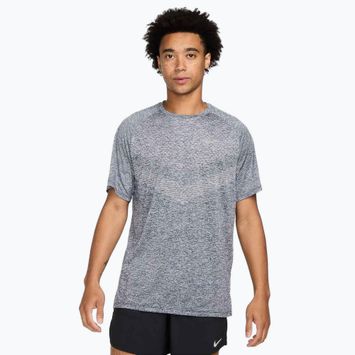 Футболка для бігу чоловіча Nike Stride ADV thunder blue / heather