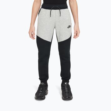 Штани дитячі Nike Sportswear Tech Fleece black/dark grey heather/black/black