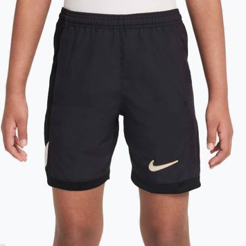 Шорти футбольні дитячі Nike Academy Dri-Fit Jr black/black/pale ivory/ pale ivory