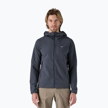 Кофта чоловіча Patagonia R1 TechFace Hoody smolder blue