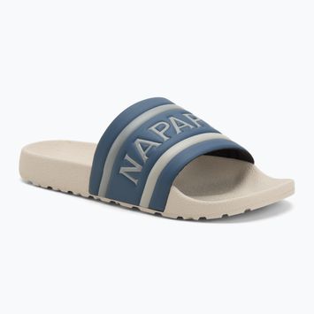 Шльопанці чоловічі Napapijri NP0A4IQV white/navy