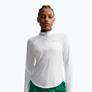 Жіноча бігова кофта Nike Tempo Swoosh Run Dri-Fit 1/4-Zip white/black