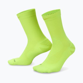 Шкарпетки Nike Running Lightweight Crew volt/bright cactus/black/bright cactus