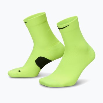 Шкарпетки Nike Running Midweight Micro Crew volt/black/black