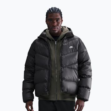 Пуховик чоловічий Nike Windrunner black/black/white