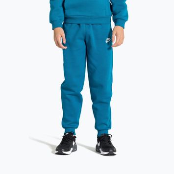 Штани дитячі Nike Sportswear Club Fleece green abyss/white