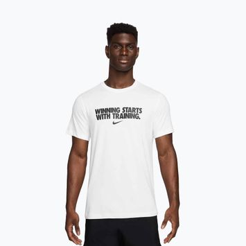 Футболка чоловіча Nike Dri-Fit Winning white/black