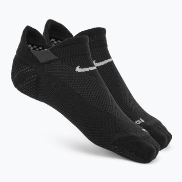 Шкарпетки Nike Running No-Show Wool black/dark smoke grey/light smoke grey