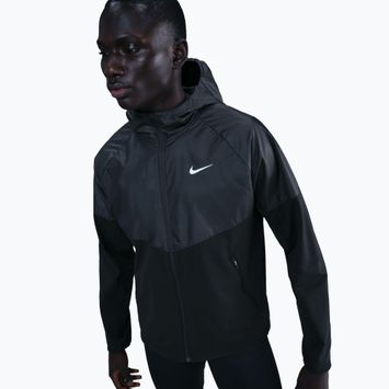 Куртка для бігу чоловіча Nike Miler Repel Winterized black/anthracite
