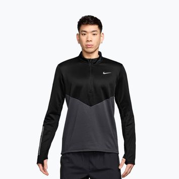 Чоловіча бігова кофта Nike Pacer Winterized 1/2 Zip anthracite/black