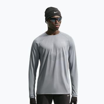 Лонгслів для бігу чоловічий Nike Stride Dri-Fit ADV Smoke Grey