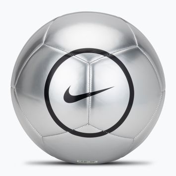 М'яч футбольний Nike Academy T90 Metallic '26 metallic silver/black/black розмір 5