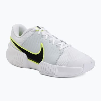 Кросівки тенісні чоловічі Nike GP Challenge Pro white/pure platinum/volt/black