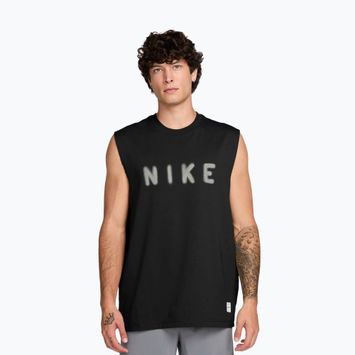 Koszulka męska Nike Athletic Club Dri-Fit black/black