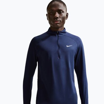 Чоловіча бігова кофта Nike Stride 1/4 Zip Dri-Fit midnight navy