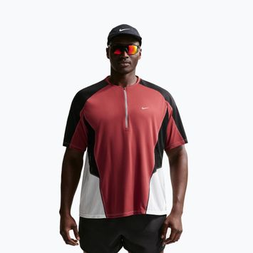 Чоловіча бігова футболка Nike Retro Dri-Fit team crimson/black