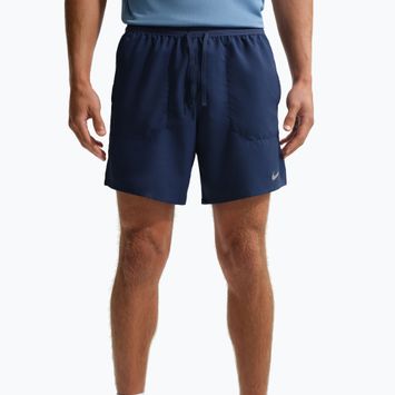 Чоловічі бігові шорти Nike Stride Dri-Fit Brief-Lined 7" midnight navy