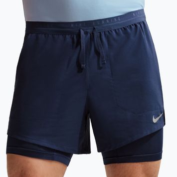 Шорти для бігу чоловічі Nike Stride Dri-Fit Hybrid 5" midnight navy