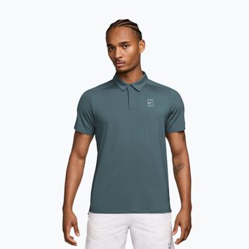 Футболка тенісна чоловіча Nike Court Dri-Fit Advantage mineral slate/white