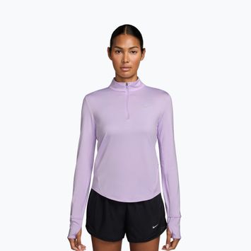 Лонгслів для бігу жіночий Nike Swift Dri-Fit UV 1/4-Zip violet mist