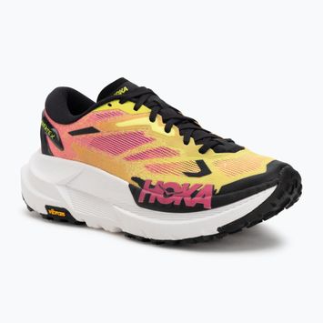 Кросівки для бігу чоловічі Hoka Mafate X neon hoka citrus/neon rose