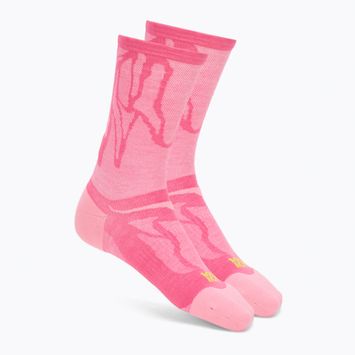 Шкарпетки HOKA Clifton Crew Run electric rose
