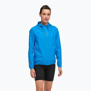 Куртка для бігу жіноча HOKA Skybreeze Waterproof GTX hoka blue