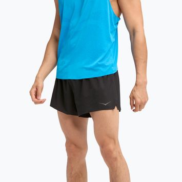 Шорти для бігу чоловічі HOKA Race Day Split black