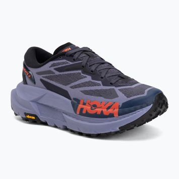 Кросівки для бігу жіночі HOKA Mafate X berry jam/squid ink