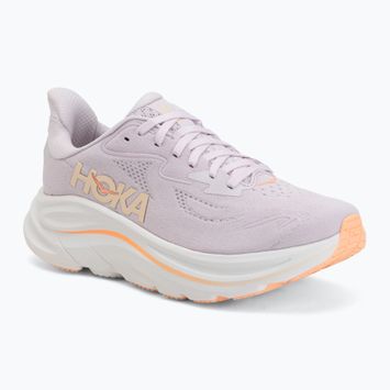 Кросівки для бігу жіночі HOKA Clifton 10 lilac cream/tangerine glow
