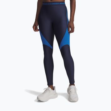 Жіночі легінси Under Armour HeatGear washed navy/blue atlantis/blue atlantis