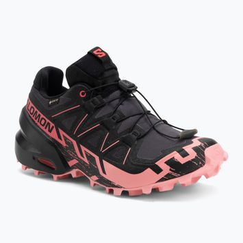 Кросівки для бігу жіночі Salomon Speedcross 6 GTX nine iron/black/flamingo pink