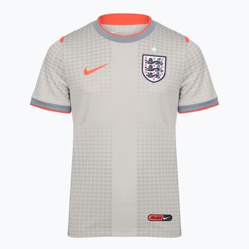 Футболка футбольна дитяча Nike England Pre-Match pewter grey/bright crimson
