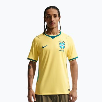 Футболка футбольна чоловіча Nike Brazil 2026 Stadium Home Soccer Replica canary/light menta/geode teal