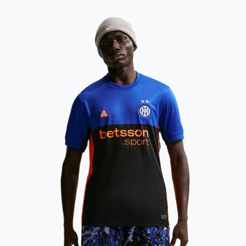 Футболка футбольна чоловіча Nike Inter Milan Stadium SE hyper blue/black/safety orange
