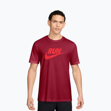 Футболка чоловіча Nike Dri-Fit Running team crimson/light crimson