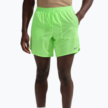 Чоловічі шорти Nike Stride Dri-Fit Brief-Lined 7" lime blast