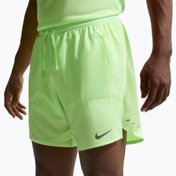 Чоловічі шорти для бігу Nike Stride Dri-Fit 2in1 7" lime blast