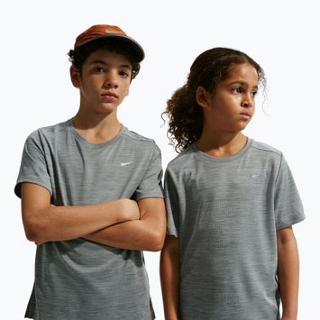 Футболка дитяча Nike Miler smoke grey/heather