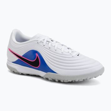 Кросівки футбольні чоловічі Nike Tiempo Maestro Academy TF white/racer blue/pink blast/black