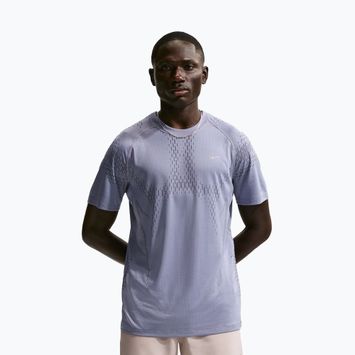 Футболка для бігу чоловіча Nike Stride Dri-Fit ADV iron purple/dark raisin