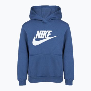 Кофта дитяча Nike Club Fleece Hoodie mystic navy/white