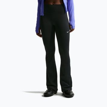 Легінси жіночі Nike One High Waisted Flared black/white