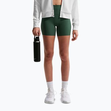 Шорти жіночі Nike Zenvy High Waisted Biker 5" fir/white