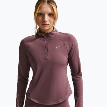 Кофта для бігу жіноча Nike Tempo Swoosh Run Dri-Fit 1/4-Zip tattoo/white