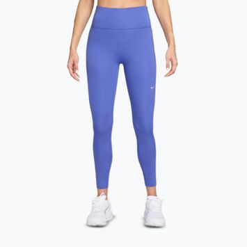 Легінси для бігу жіночі Nike Tempo Flash High-Waisted 7/8 sapphire/white
