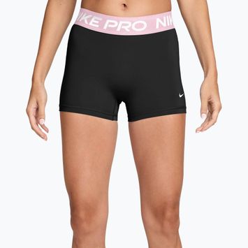 Шорти жіночі Nike Pro Mid-Rise Biker 3" black/pink foam/white
