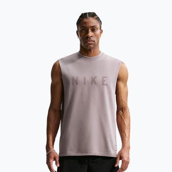 Футболка для тренувань чоловіча Nike Athletic Club Dri-Fit light violet ore/light violet ore